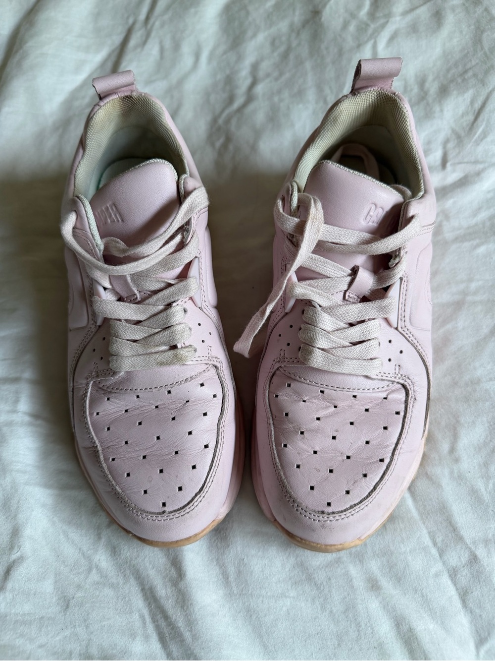 Camper Runner Four Leather Sneakers Light Pink